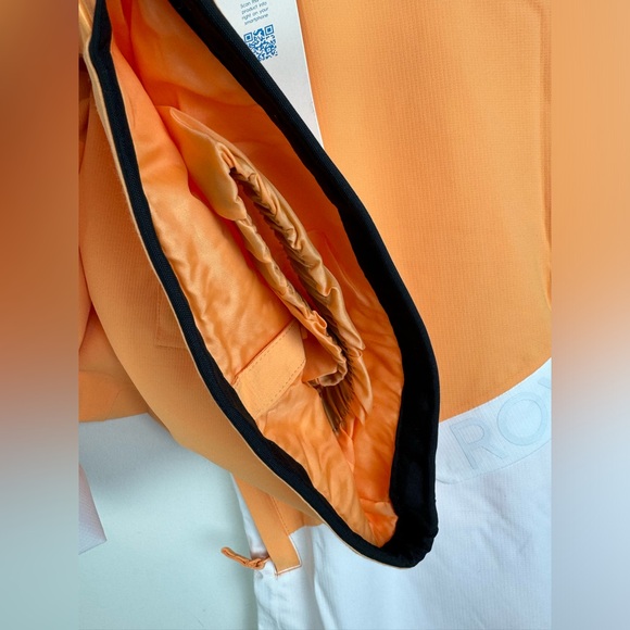 Roxy Chloe Kim Woodrose Technical Snow Pants Orange XL NEW - Picture 10 of 13